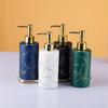 Marbling Soap Dispensers Press Type Sanitizer Empty Bottle Portable Emulsion Bottle  Bathroom