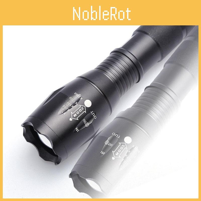 Ultra Bright 1000 Lumens Tactical Military Led Flashlight With Zoom Function