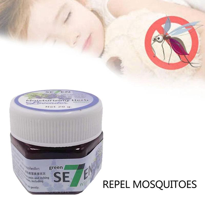Таиландский лавандовый крем-мазь от укусов комаров, противозудный эфирный бальзам-крем, 20 мл, летнее охлаждающее масло