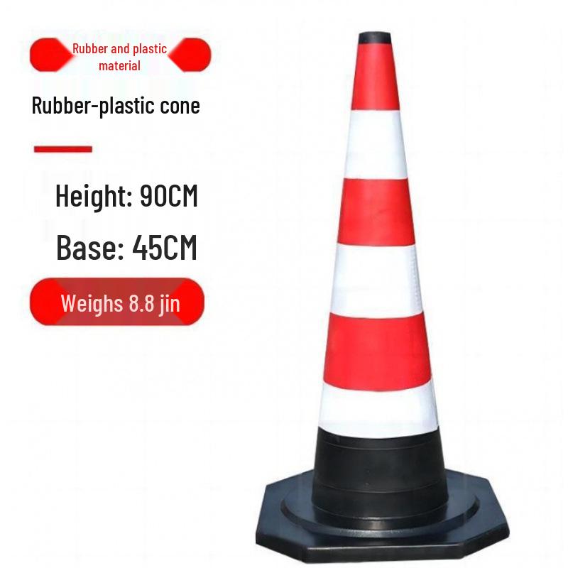 Reflective Traffic Safety Cone for High-speed Construction Sites