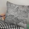 Blue Gray And White Three-color Pillow Case Square Pillow Bedroom Sofa Leisure Comfort Cushion Car Living Room Home Decoration
