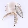 Elegant DIY Banana Clips Fish Shape Rhinestone Women Hair Claws Hair Clips Hairpins Fish Clip