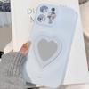 Зеркало любви Трехмерный Подходит для чехла для мобильного телефона iPhone16 Apple 15promax Philin Мягкий 13 Все включено 14 Нишевый