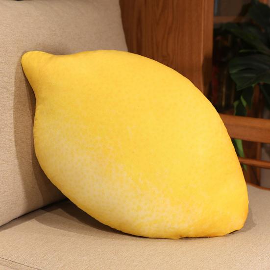 Красивая имитация подушки, супер милая мягкая подушка, портативная подушка, мягкая игрушка с фруктами, офисные принадлежности