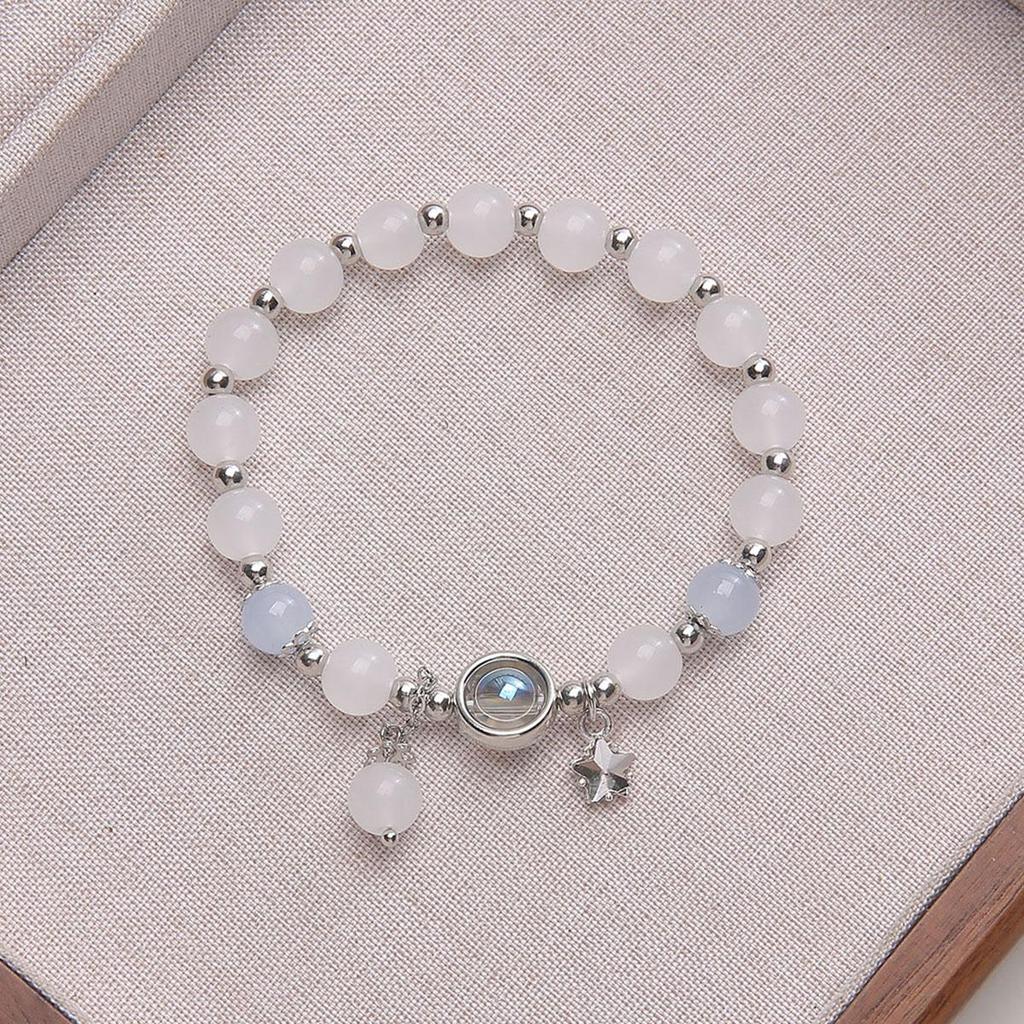 Glass Cat Eye Stone Bracelet Jewelry Accessories