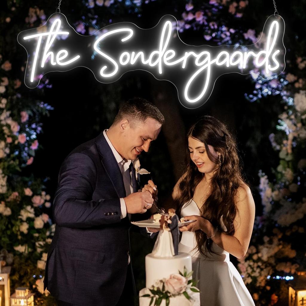 Неоновая вывеска на заказ, настраиваемая для декора стен, неоновая вывеска с именем, персонализированная для подарков на день рождения, свадьбу, светодиодная вывеска для спальни, вечеринки, дома, бизнеса,