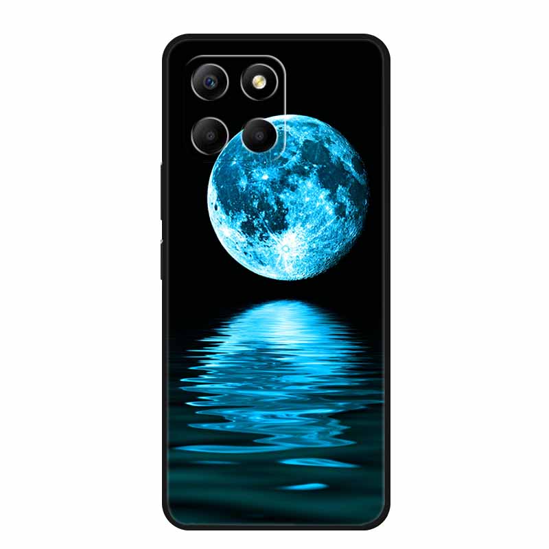 Чехол для телефона Honor X7d 5G 2025 Задняя крышка Чехол X 7 d Ударопрочный Черный Силикон Мягкий Чехол Для Honor 400 Smart Play 10T 5G Чехол
