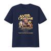 Avril Lavigne 23rd Anniversary 1999 2022 Thank You For The Memories Black T Shirt Full Size vintage Washed homme Stretched