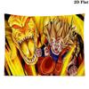 Anime Dragonball Wall Tapestry Aesthetic Wall Hanging Printed Fabric Blanket Decorative Tapestries for Bedroom Living Room Home Decor