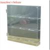 Ice Hockey Wall Mount Display Case Clear See Through Construction Dust Resistant Storage for Collectibles and Display
