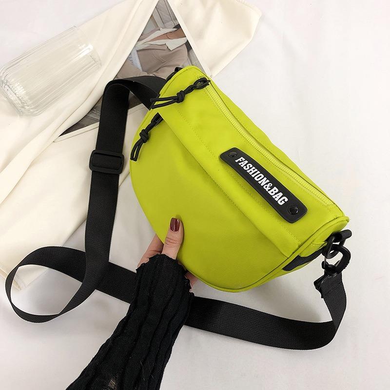 Женский универсальный повседневный рюкзак для покупок, мобильного телефона, на одно плечо, модная нейлоновая пленка, водонепроницаемая сумка через плечо, корейская версия, модная