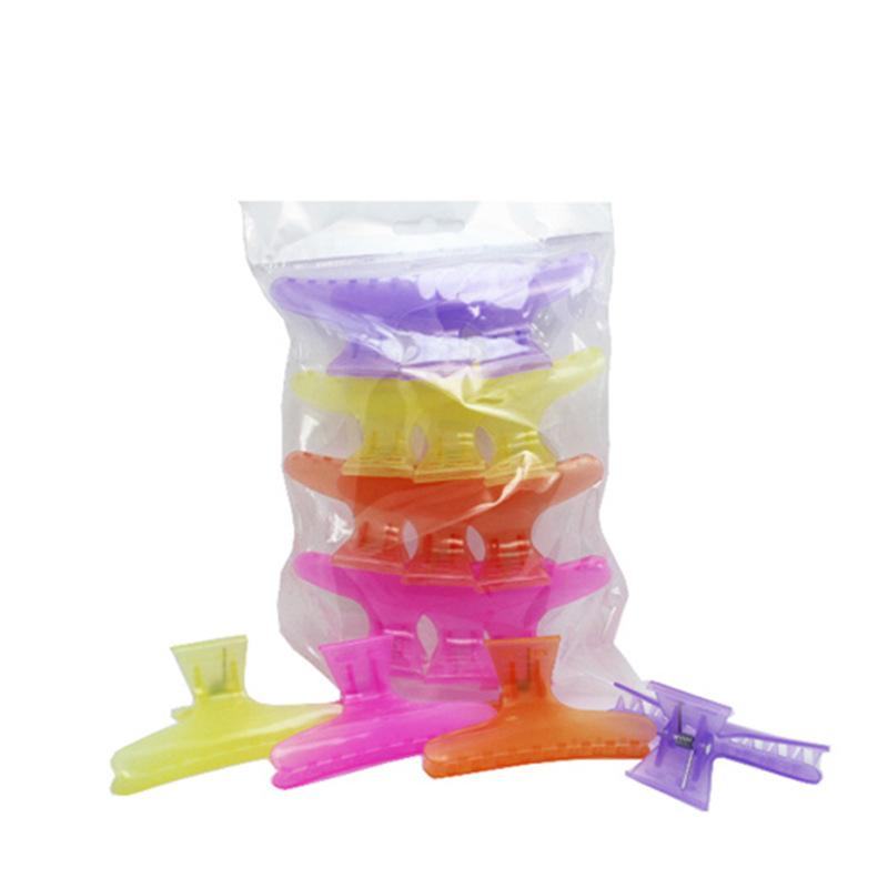 12 шт./компл., зажимы для волос с черной бабочкой, заколки для волос, парикмахерские инструменты для укладки волос, зажимы для парикмахерских, зажимы-когти