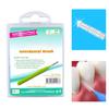 40Pcs/Box Interproximal Brush Safe Ergonomic Stainless Steel Wire Health Care Interdental Brush for Home