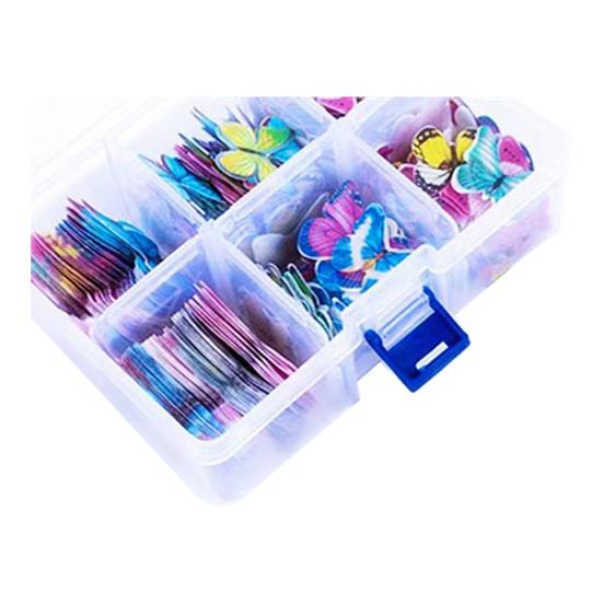 1 коробка, гавайские цветы, бабочки, топперы для торта, съедобные вафельные бумажные украшения, съедобные цветы, топперы для кексов, декор для торта