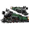 New City Retro Steam Train Large-Scale Technical Brick Compatible Building Blocks Set Toys for Adults Children