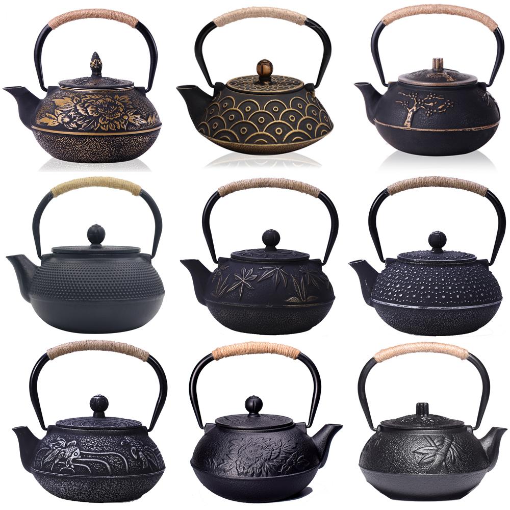 SCAONORCH японский железный чайник с заварником из нержавеющей стали чугунный чайник для кипячения воды улун 900 мл