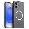 Матовый полупрозрачный магнитный чехол для телефона Xiaomi Redmi Note 12 5G, POCO X5 5G Мягкая крышка из ТПУ