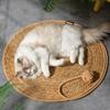 40/50/60cm Cat Scratcher Bed Weaving Cat Scratching Post Couch Cat Scratcher  Couch Protection