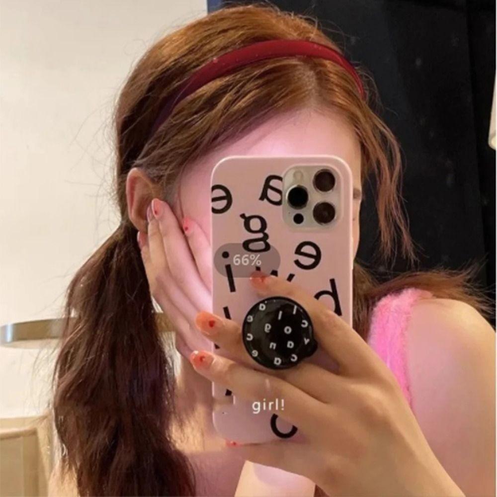 Тонкий акриловый ободок для волос однотонный пластиковый обруч для волос простой ободок для волос цвета желе макияж