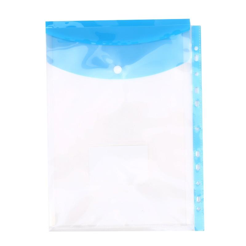 6/12 шт. Прозрачный ПП пакет для хранения файлов А4 Бизнес Большой вместимости Пакет для документов Папка для файлов Пакет для файлов Прозрачный Прозрачный Конверт Папка для файлов Папки для счетов