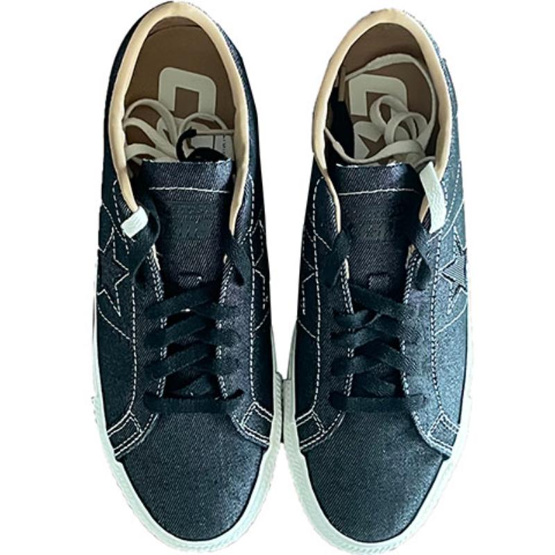 Converse Кеды One Star Pro Retro Casual с низким верхом Унисекс Деним Черный