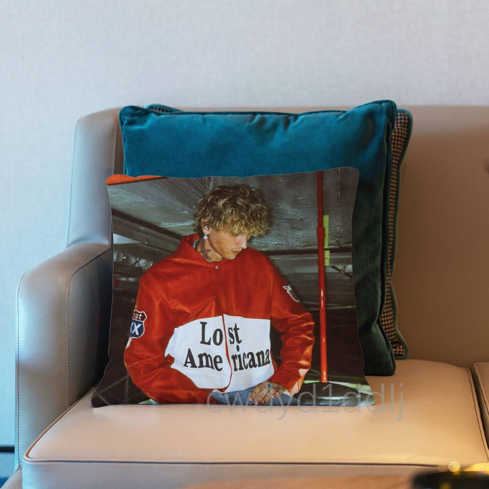 MMGK LLost Americana Pillow Case Short Plush Sofa Decorative Gift Home Doublesided Printing Cushio