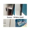 2pcs/Set Magnetic Cabinet Catches Magnet Door Stops Hidden Door Closer with Screw for Closet Cupboard Furniture Hardware
