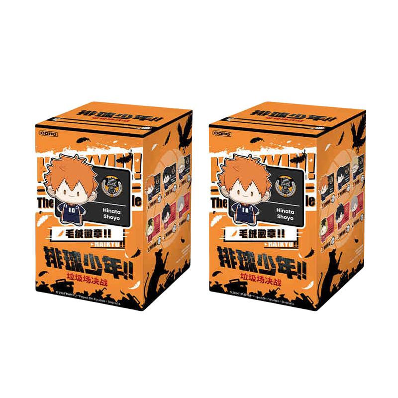 Оригинальный Haikyuu!! Плюшевая игрушка Шоё Хината Значок Косплей Набитый Значок Коллекция Резонанс Модель Волейбола Игрушка Рождественский Подарок