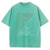 Sorry I Can T It Tech Week Computer Black T Shirt Fall Brand Clothing Mens Letter Printed Tees Soft Washed Clothes
