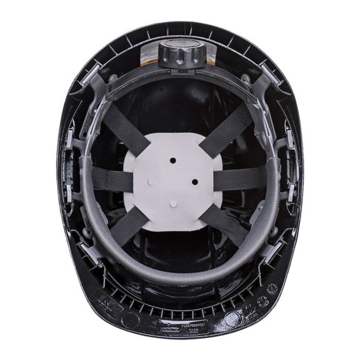 Casque de chantier Portwest Endurance Carbone - Gris