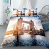 Opera House 3D Duvet Cover Set King Queen Double Full Twin Single Size Bed Linen Set