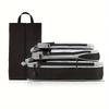 4 Pcs Travel Luggage Compression Bags, Lightweight Versatile Storage Bags, Dustproof Organizers With Handle