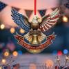 Юшэн 2D Акриловое украшение на 250-летие Америки 250 лет Патриотическое подвесное украшение 1776-2026 Памятные подарки на 4 июля