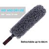 Car Wax Mop Multifunctional Retractable Long Handle Absorbent Dual Purpose Dust Removal Microfiber Car Wash Mop Cleaning Brush Auto Parts for Vehicle