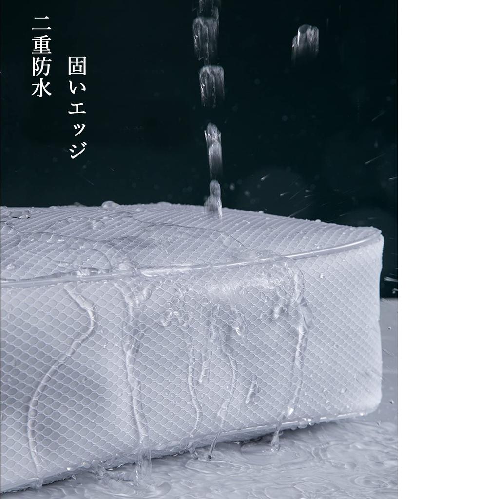 Caizqbry Pool Travel Waterproof Beach Vinyl Large Storage for Changing Hot Sand Business Cosmetics Overnight Bath Adults and Children Bag, Pouch,