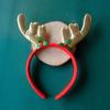 2 шт., рождественские повязки на голову, привлекательные классические оленьи рога, праздничный обруч в форме Санта-Клауса для женщин и девочек