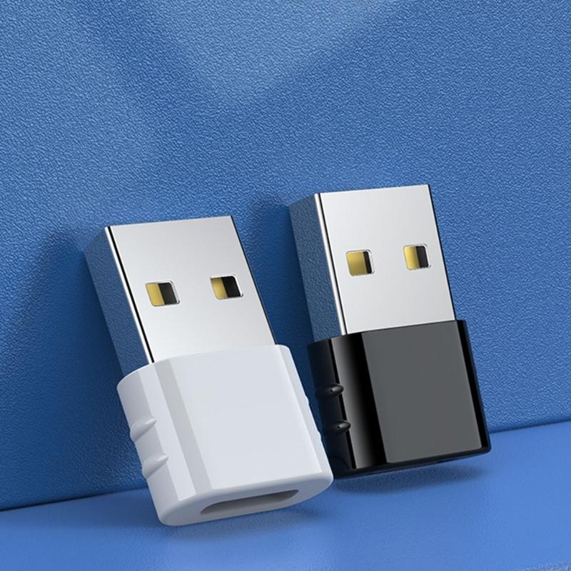 Адаптер USB C Female to USB Male Адаптер USB Type C to USB 2.0 для ноутбука, клавиатуры ПК, 480 Мбит/с