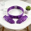 Sun Hat Ultra-Lightweight Adjustable Fit Palm Shaped Summer Hat Hands-Free Sun Visor Headband Outdoor Sun Protection