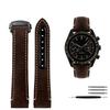 21 мм Ремешок для часов из телячьей кожи для Omega Super Moon Dark Side Apollo 8 Series Мужской 311.92 Ремешок для часов 311.92.44 Браслет