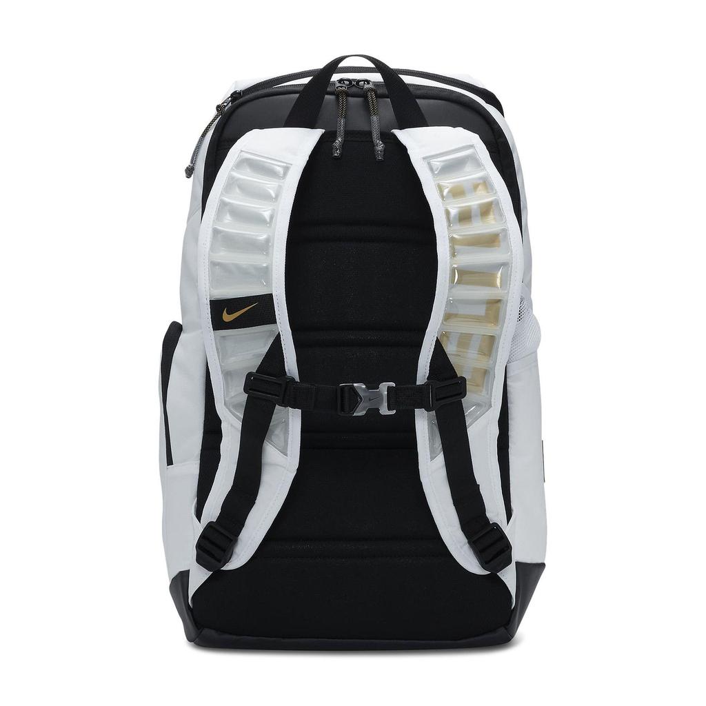 Nike Рюкзак Hoops Elite 32 л Белый / Золотой / Черный (унисекс) Рюкзаки DX9786 100