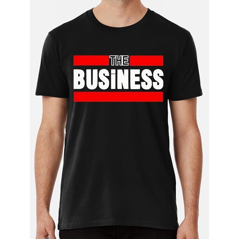 The Business London Oi T-Shirt UK Punk S-XXL Harajuku Men's Tops Tee - Festive Occasion Outfit, Bold Graphic Print, Comfortable Fit