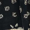 Signe Incognito 80s 90s Euro Old Paisley Pattern Long Sleeve Shirt Black Men's Used