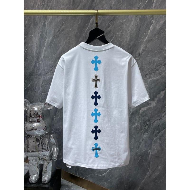 Unisex Loose Fit Cotton T-Shirt With Sanskrit Cross Sword Print Streetwear Tee
