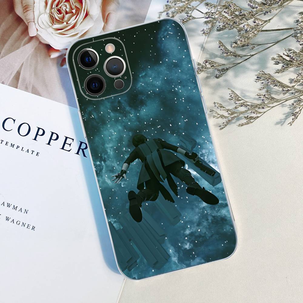 Game C-ControlS Classic For IPhone 11 12 13 14 15 16 17 Pro Max Plus Air Transparent Clear Shockproof Case