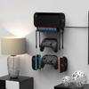Настенное крепление со слотами для игровых карт и 4 держателями для Joy-Con, металлический настенный кронштейн, подставка-держатель для консоли Switch/OLED