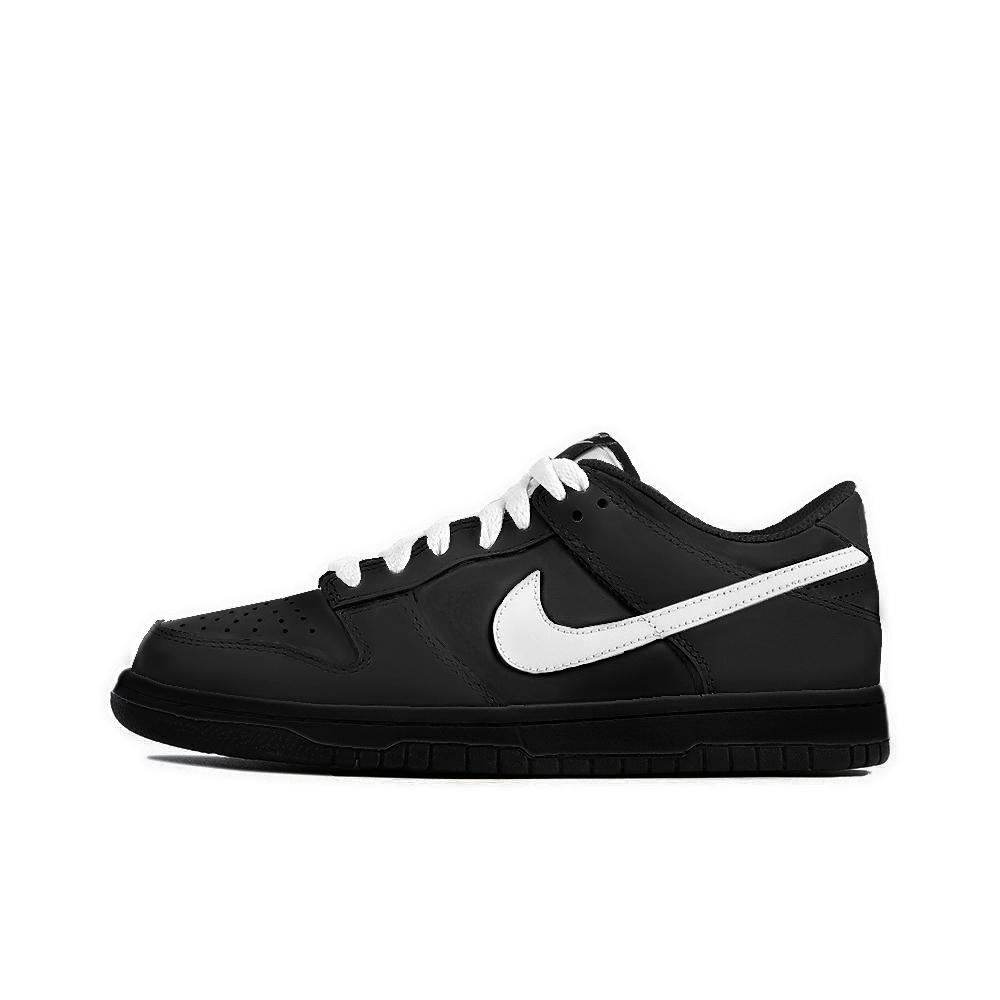 Nike Dunk Cushioning Abrasion Resistant Lightweight Low top Skateboard Shoes Unisex Black DD1391-100(Team354-)