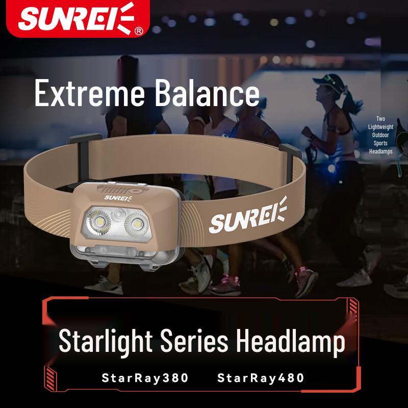 Sunrei Starlight 380 Rechargeable LED Headlamp
