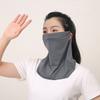 Summer Sunscreen Mask Neck UV Protection Face Cover Sunscreen Face Outdoor Comfortable Solid Color Cycling Sun Protection Hats