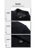 Шерстяная куртка из синели для мужчин среднего и пожилого возраста - Весенне-осенний стиль, Теплый и повседневный топ для папы или дедушки
