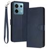 For Xiaomi Redmi Note 13 5G (China)/Redmi Note 13 5G Case Leather Wallet Anti-Fall Phone Cover